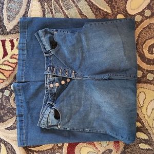 Maurices m jeans super high-rise button-up.